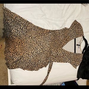H&M Cheetah Print Dress
